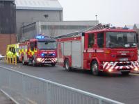 Emergency Services involved in Crisis Training at a customer site during a recent Born Leader exercise