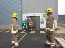 Picture - Emergency Services engaged in joint crisis management training at client site